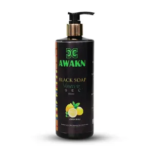 Awakn black soap shower gel