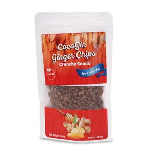 Ginger & honey flakes snacks 150g sizes