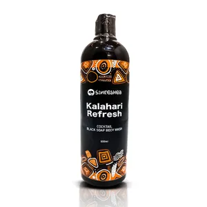 Kalahari Refresh coctail Black Soap Body Wash - 500ml