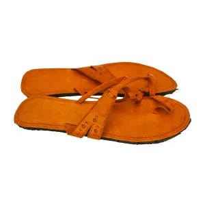 Handcrafted leather slippers