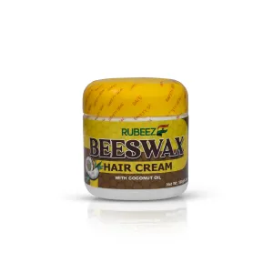 Beeswax hair cream with coconut oil